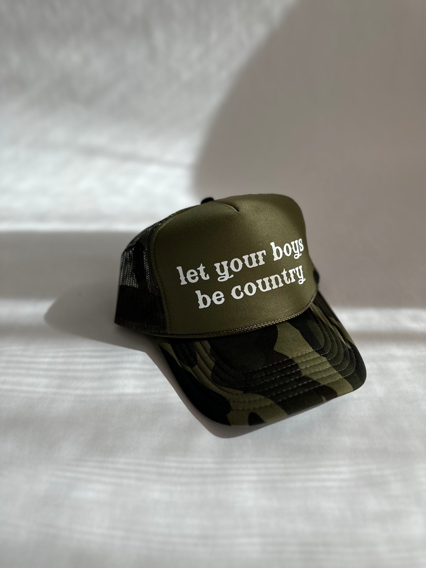 Let you boys be country wording trucker
